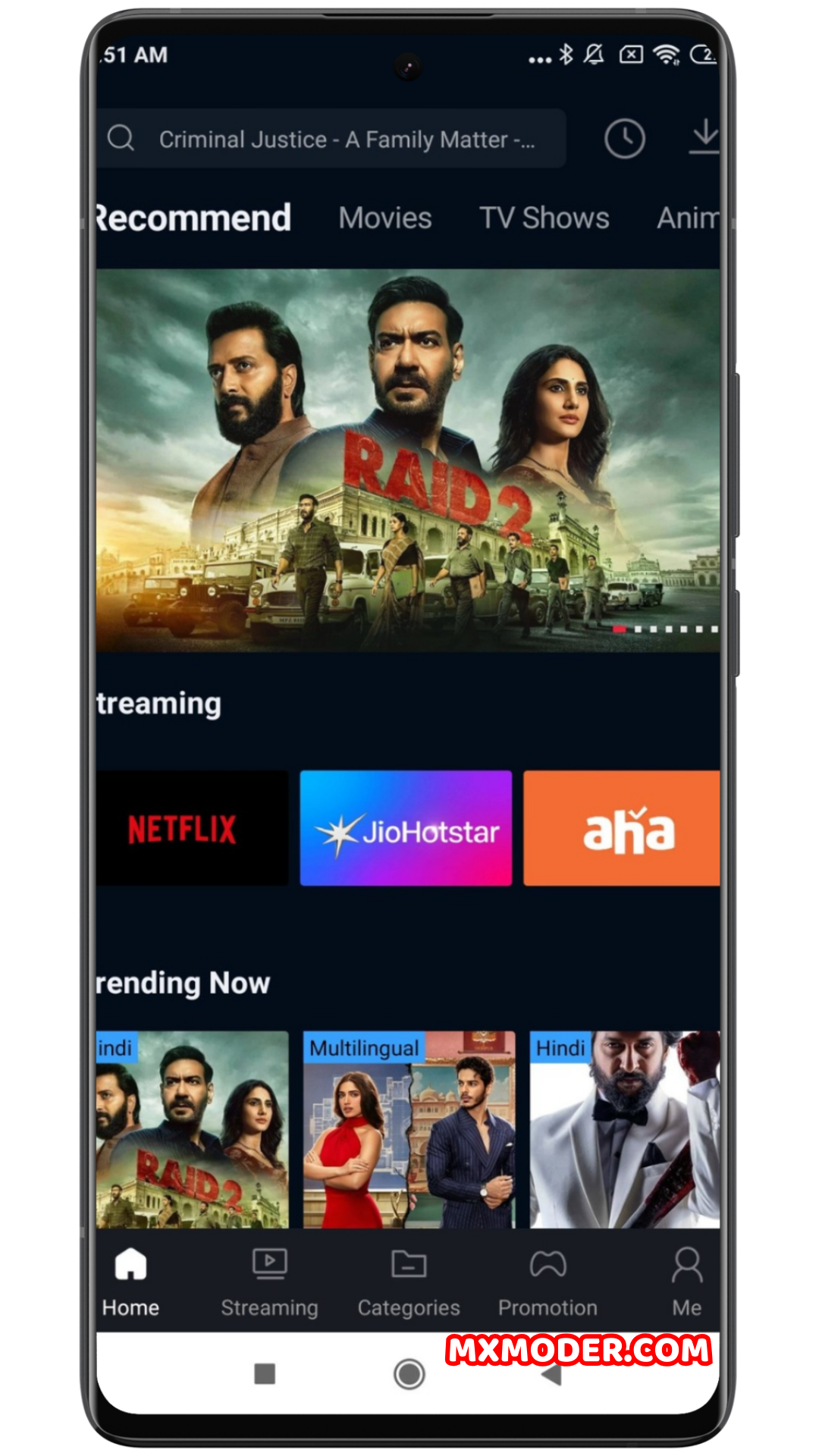 CineTV Mod APK Download 2025 (Premium Unlocked/Adfree) 2