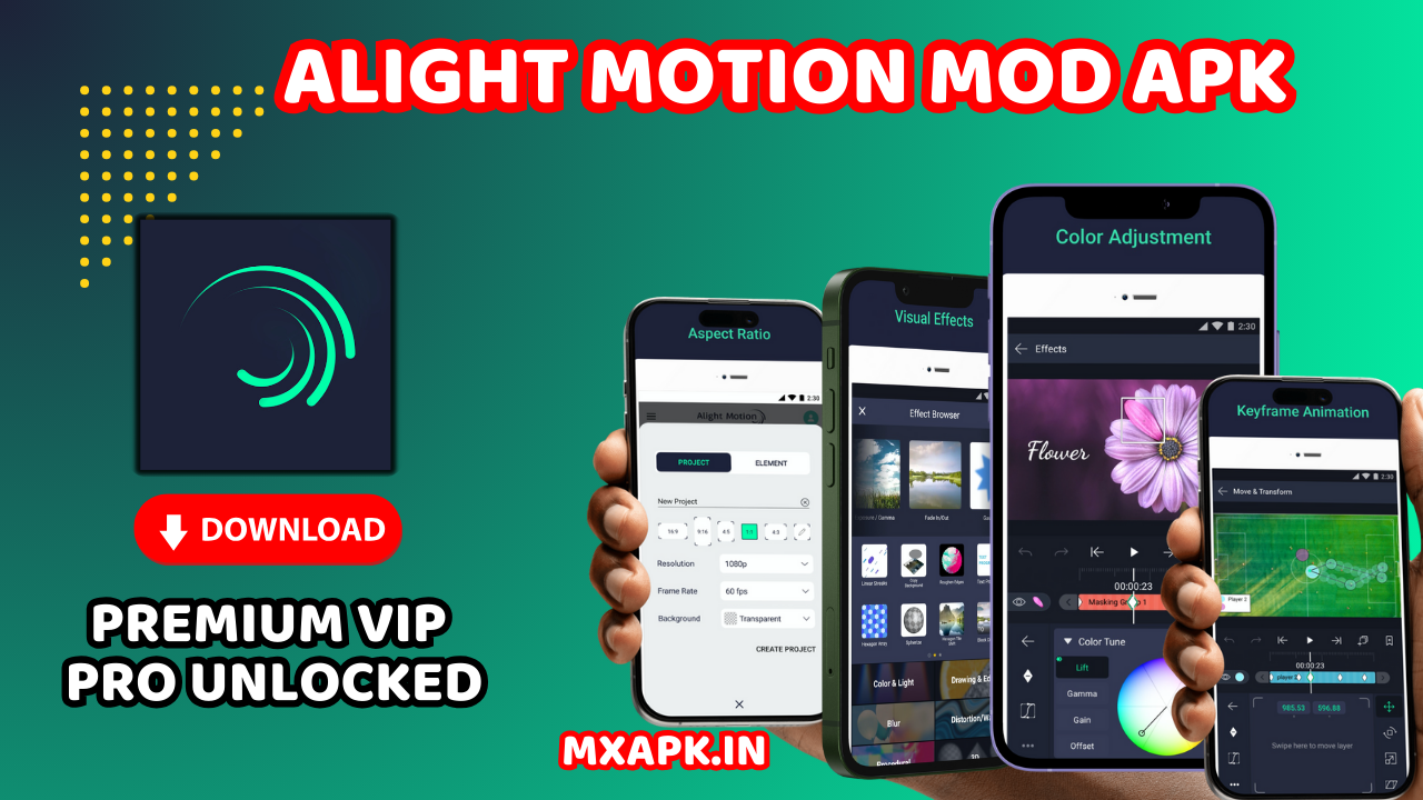 alight motion mod apk latest version